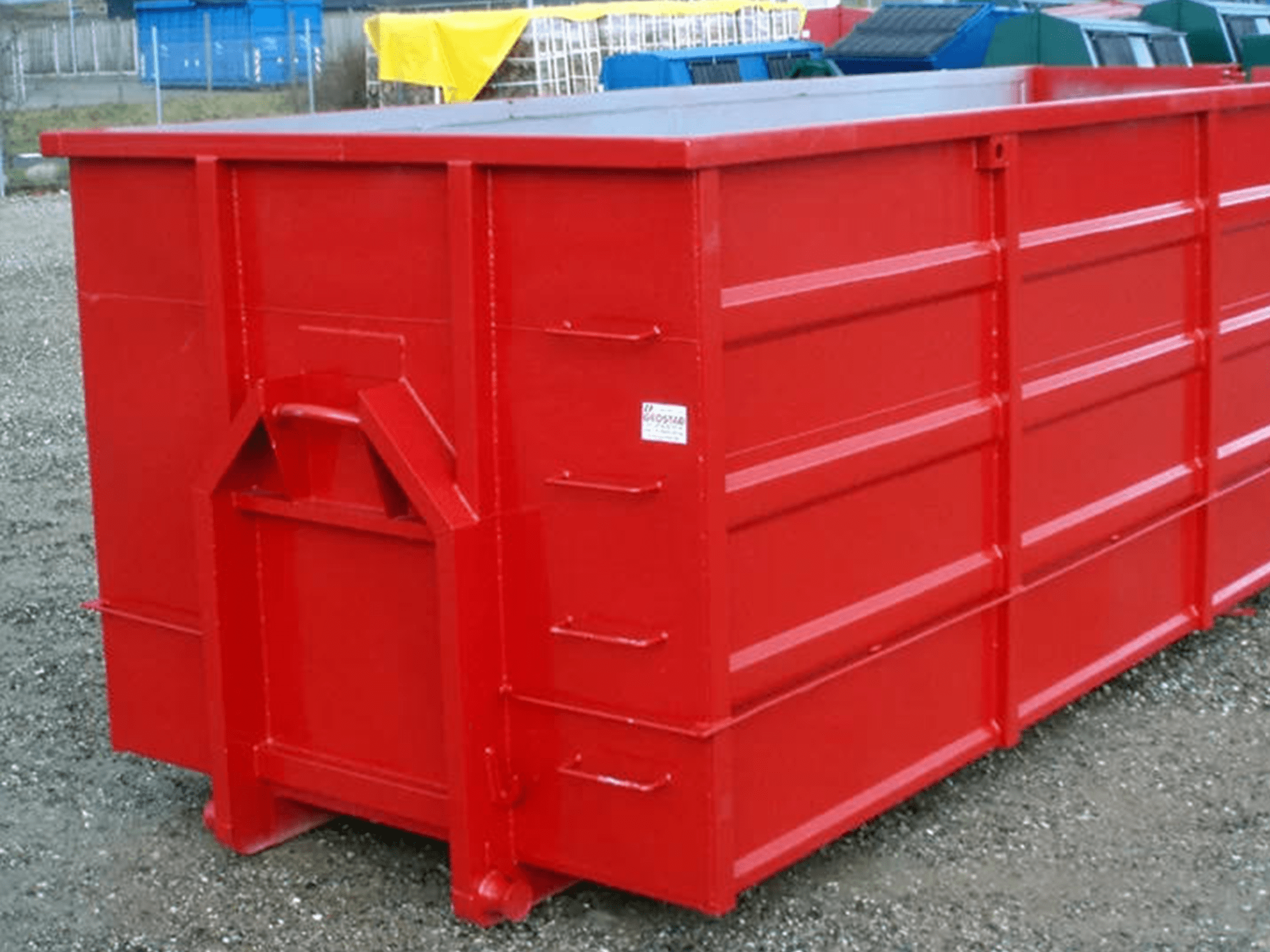 Rød container